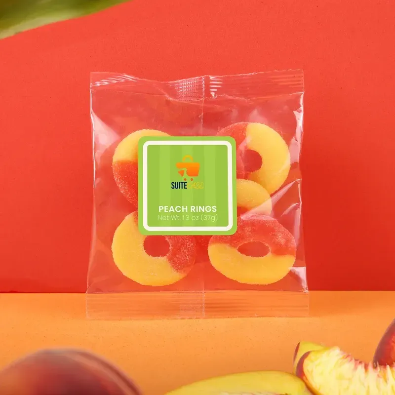 Peach Rings Personalized Taster Packet 1.3 oz