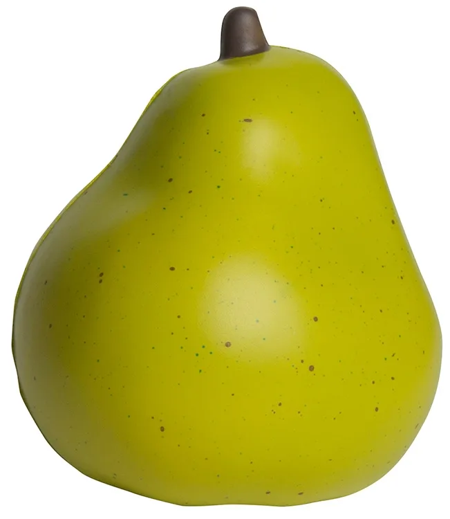 Custom Printed Pear Stress Reliever — view 5