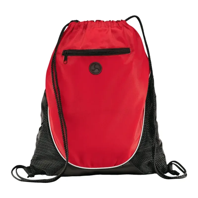 Custom Peek Drawstring Bag with Earbud Port — view 10
