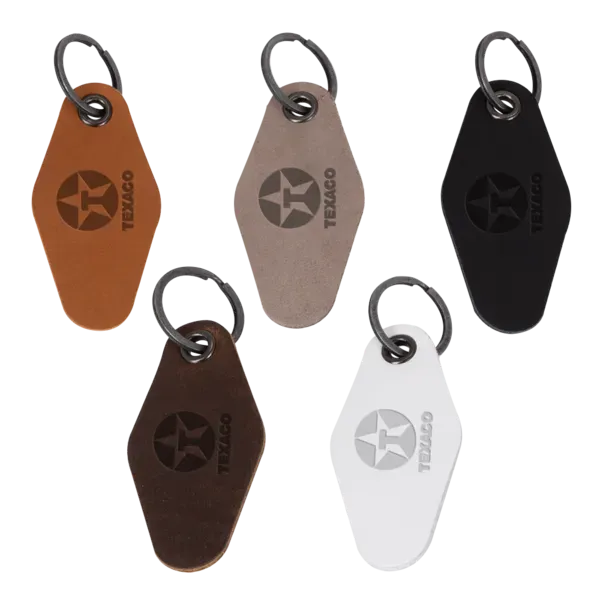 Peninsula Leather Keychain