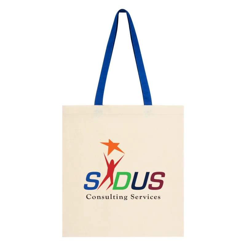 Penny Wise Cotton Canvas Tote Bag — view 10