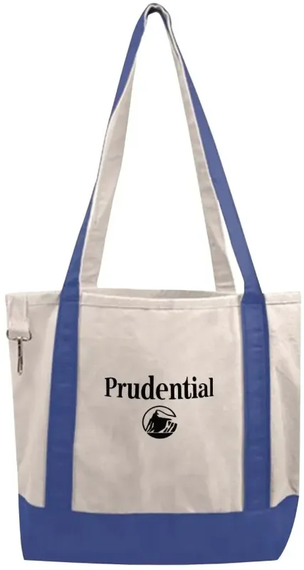 Personalized Accent Boat Tote — view 2