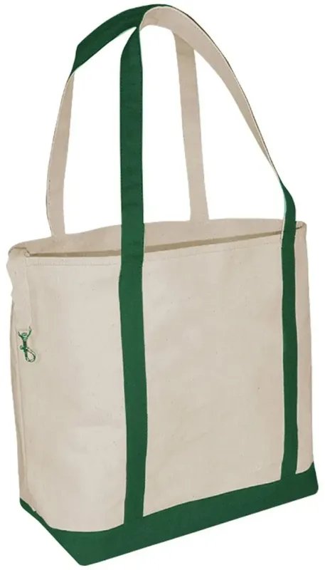 Personalized Accent Boat Tote — view 4