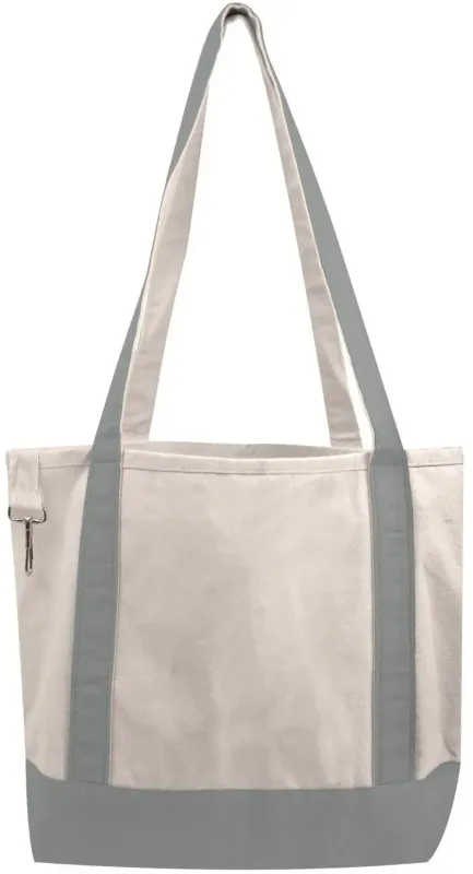 Personalized Accent Boat Tote — view 5
