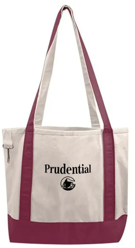 Personalized Accent Boat Tote — view 6