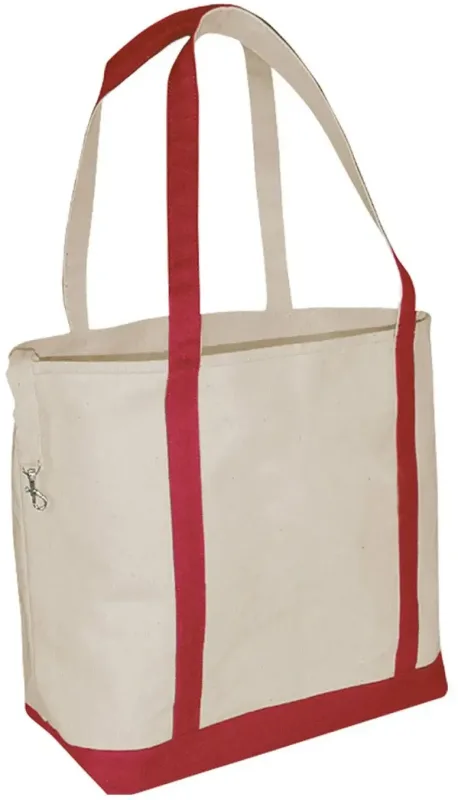 Personalized Accent Boat Tote — view 8