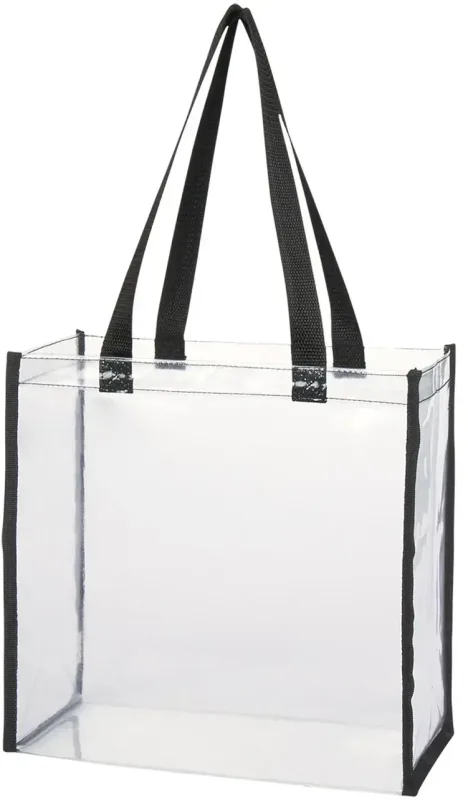 Personalized Clear Stadium Tote Bag — view 2
