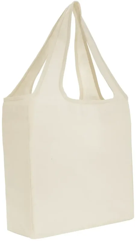 Personalized Foldable Cotton Tote Bag — view 3