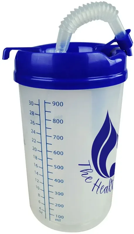 Personalized Hydration Tumbler - 34 oz. — view 3