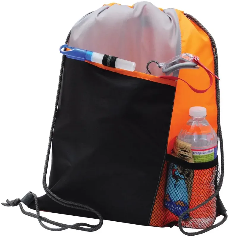 Personalized Logo Drawstring Sport Pack — view 3