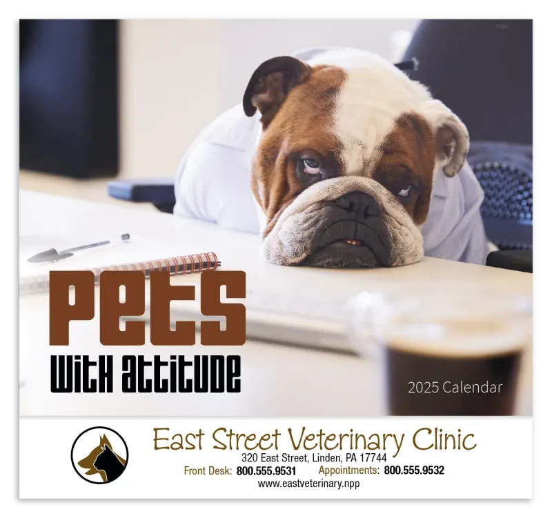 Pets with Attitude - Stapled Calendar — view 2
