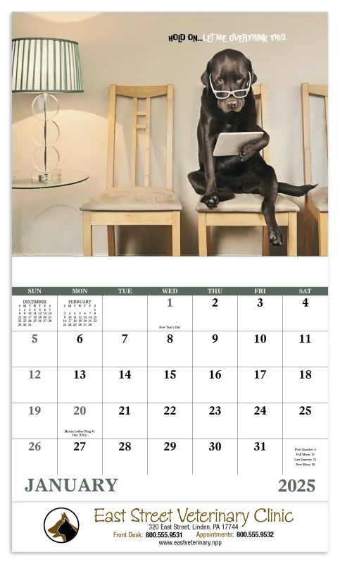 Pets with Attitude - Stapled Calendar — view 3