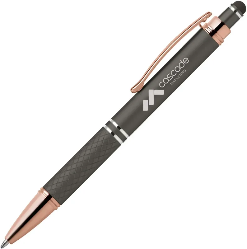 Phoenix Softy Rose Gold Classic Pen w/ Stylus  — view 6