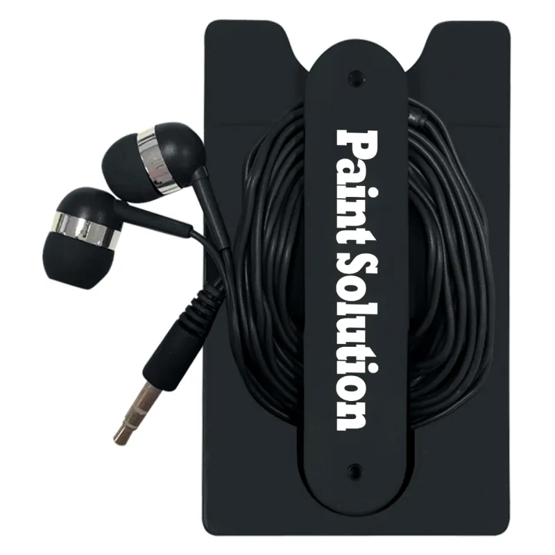 Phone Wallet With Earbuds — view 18