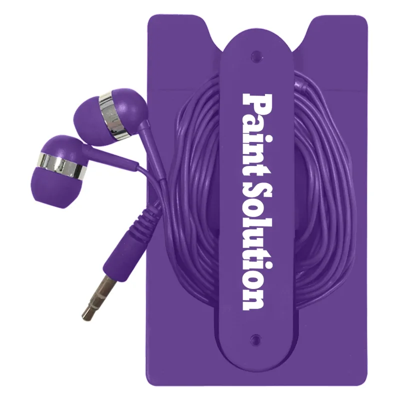 Phone Wallet With Earbuds — view 26