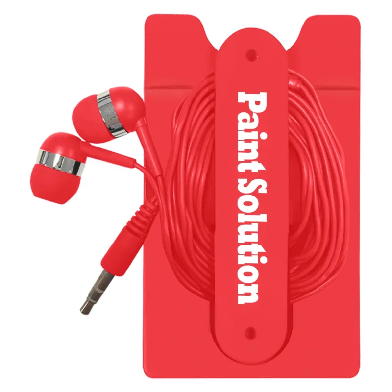 Phone Wallet With Earbuds — view 29