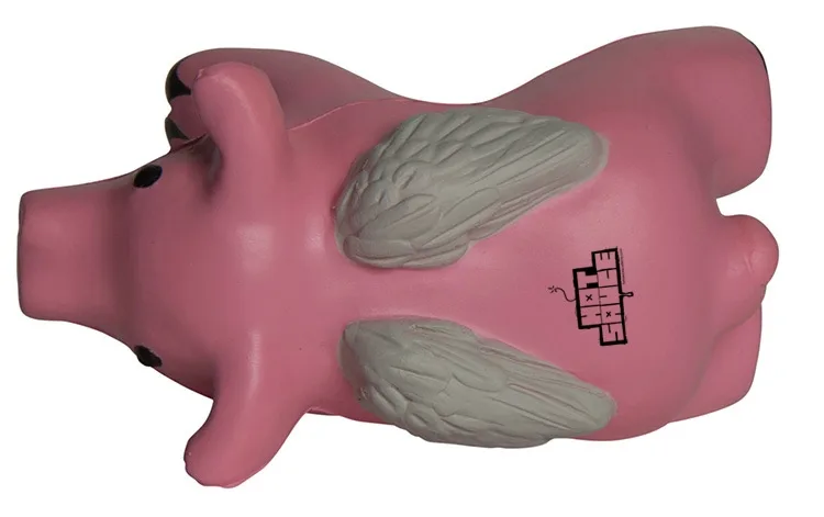 Flying Pig with Wings Stress Reliever — view 4