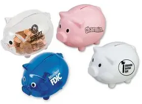 Personalized Piggy Shaped Bank