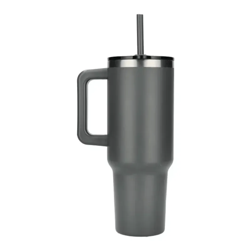 Pinnacle 40 oz Vacuum Insulated Eco-Friendly Travel Tumbler With Straw — view 24