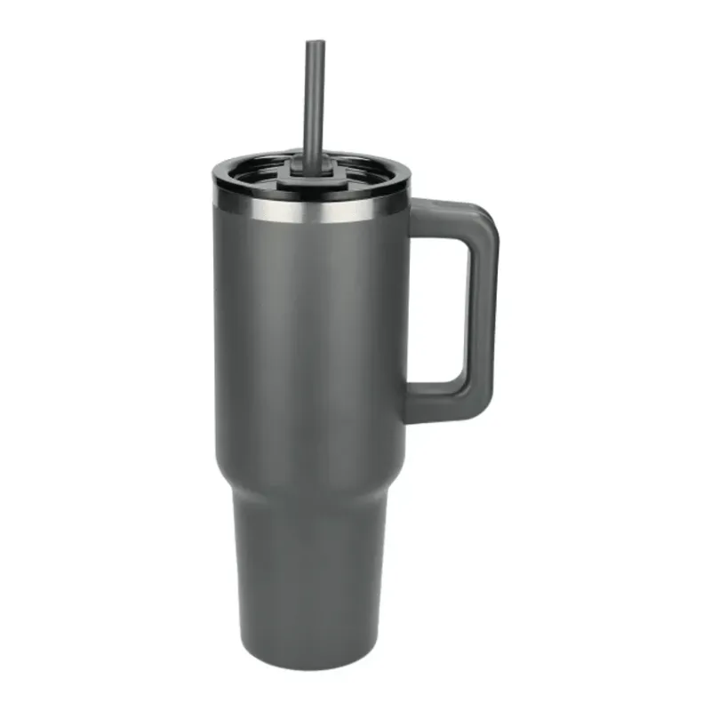 Pinnacle 40 oz Vacuum Insulated Eco-Friendly Travel Tumbler With Straw — view 25