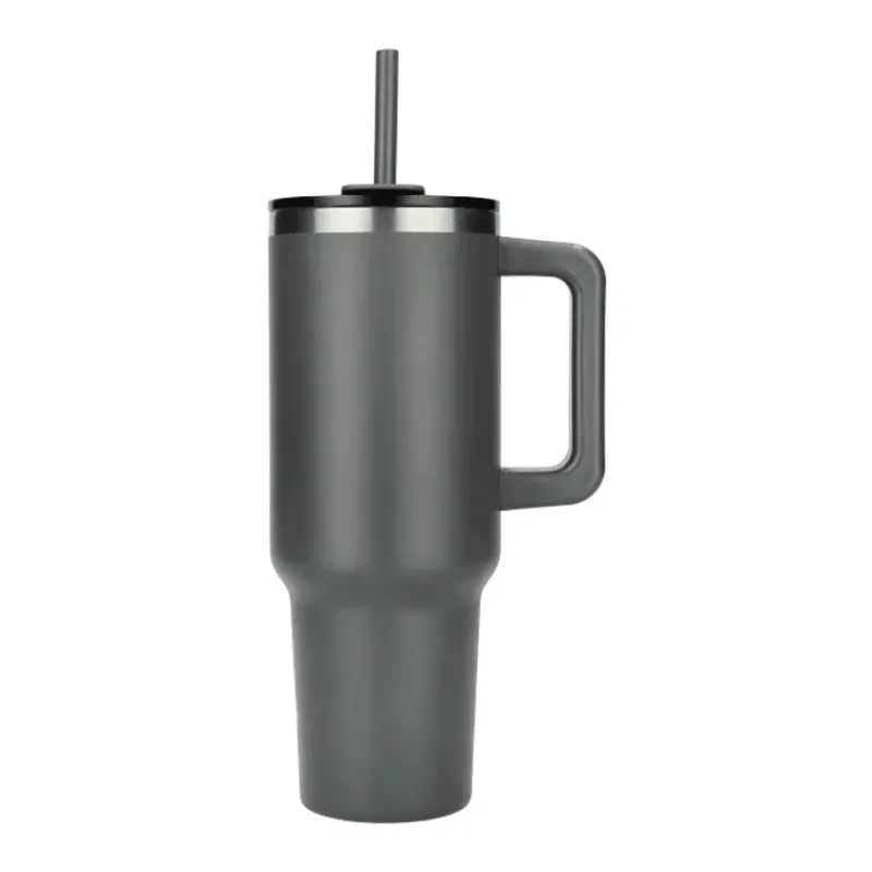 Pinnacle 40 oz Vacuum Insulated Eco-Friendly Travel Tumbler With Straw — view 26