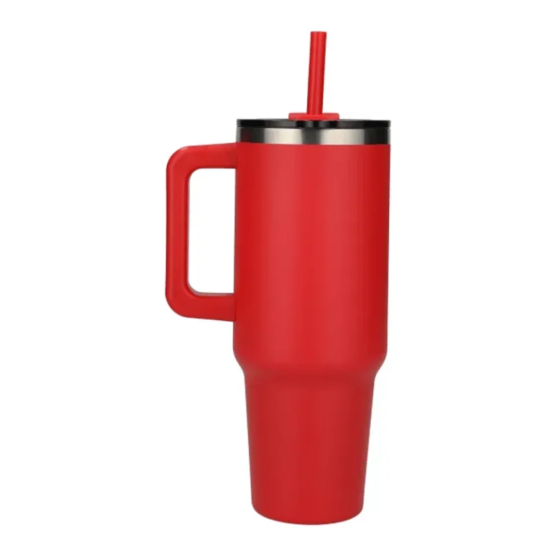 Pinnacle 40 oz Vacuum Insulated Eco-Friendly Travel Tumbler With Straw — view 35