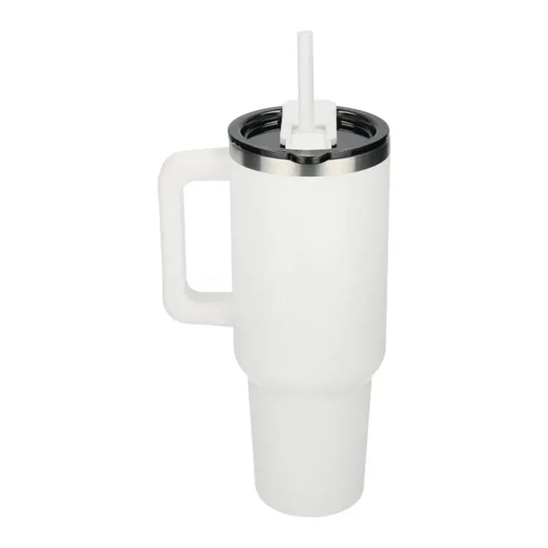 Pinnacle 40 oz Vacuum Insulated Eco-Friendly Travel Tumbler With Straw — view 44