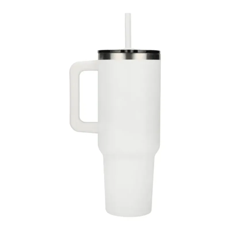Pinnacle 40 oz Vacuum Insulated Eco-Friendly Travel Tumbler With Straw — view 45
