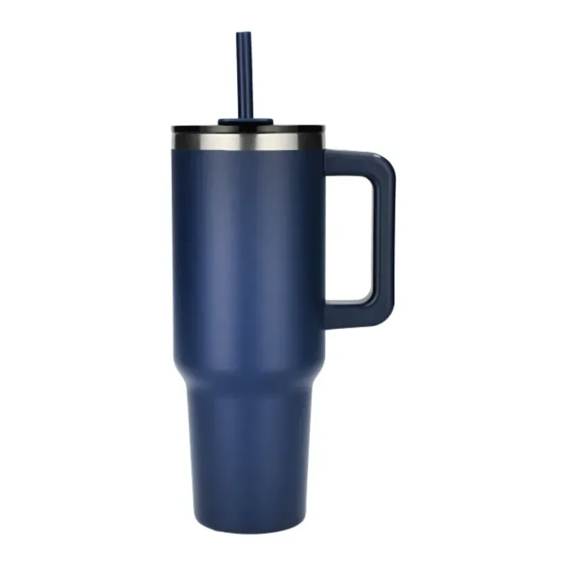 Pinnacle 40 oz Vacuum Insulated Eco-Friendly Travel Tumbler With Straw — view 6