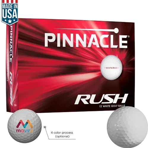 Personalized Pinnacle® Rush Golf Balls