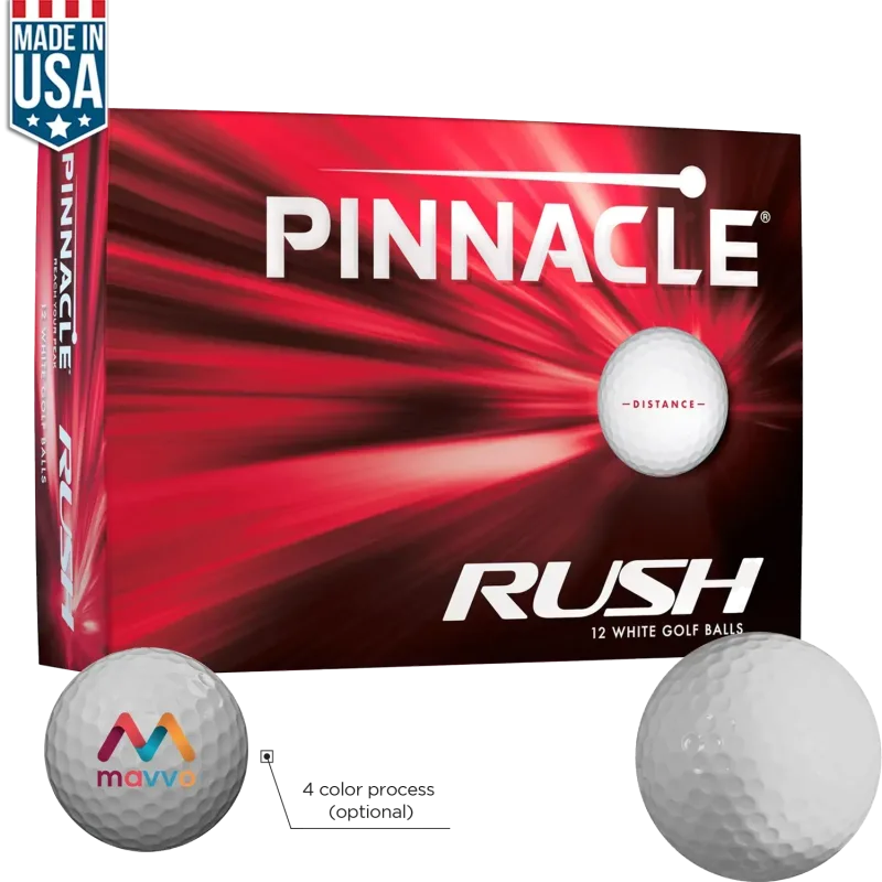 Personalized Pinnacle® Rush Golf Balls — view 4