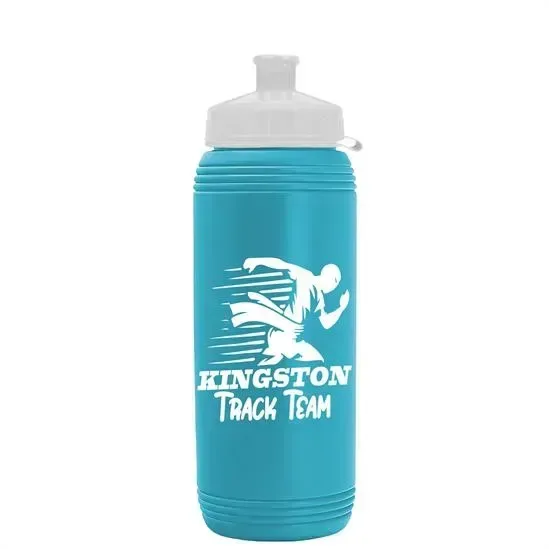 Pint Sport Bottle with Tethered Push-Pull Lid (16 oz.) — view 3
