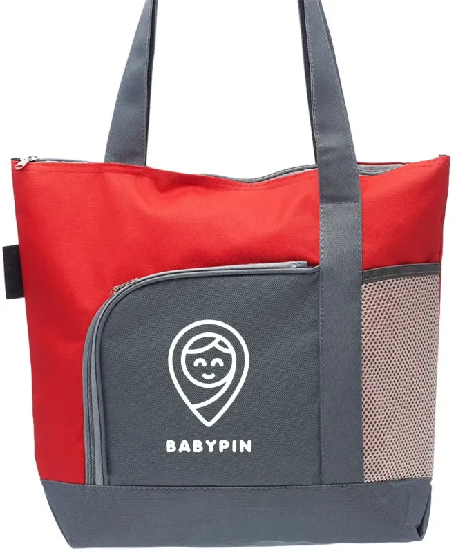 PIONEER Custom Two-tone Tote Bag — view 2