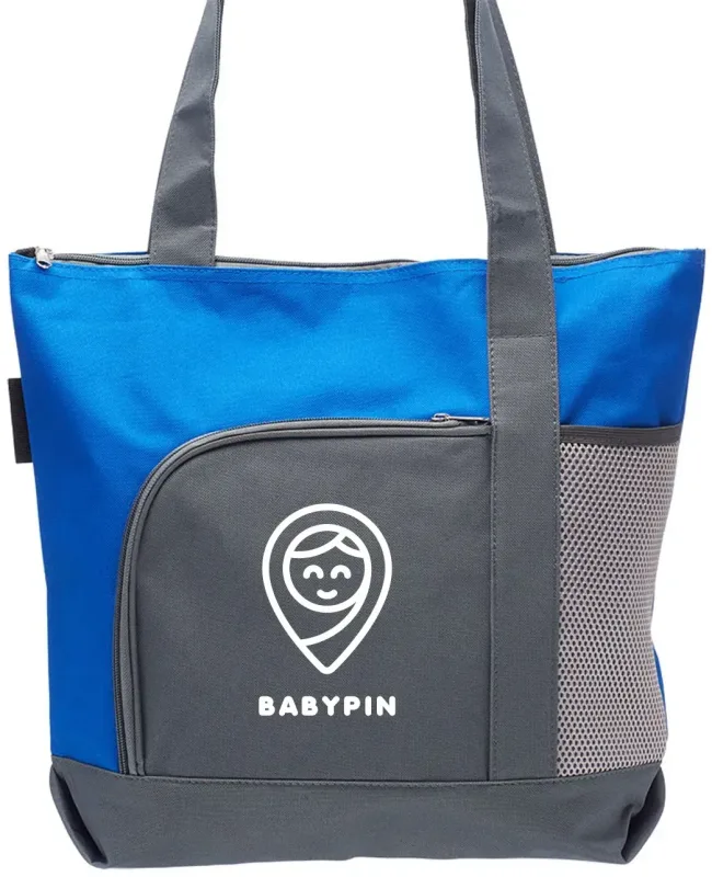 PIONEER Custom Two-tone Tote Bag — view 5