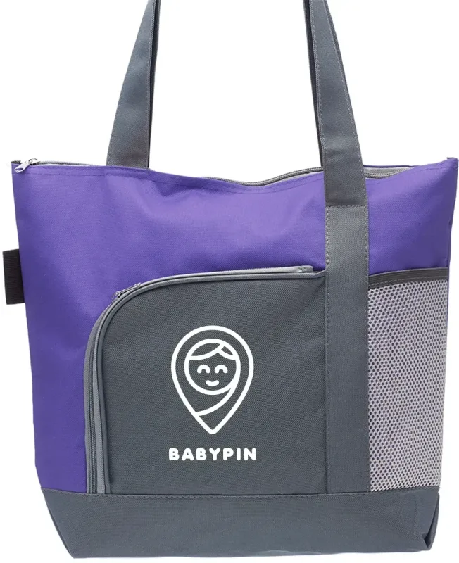 PIONEER Custom Two-tone Tote Bag — view 8