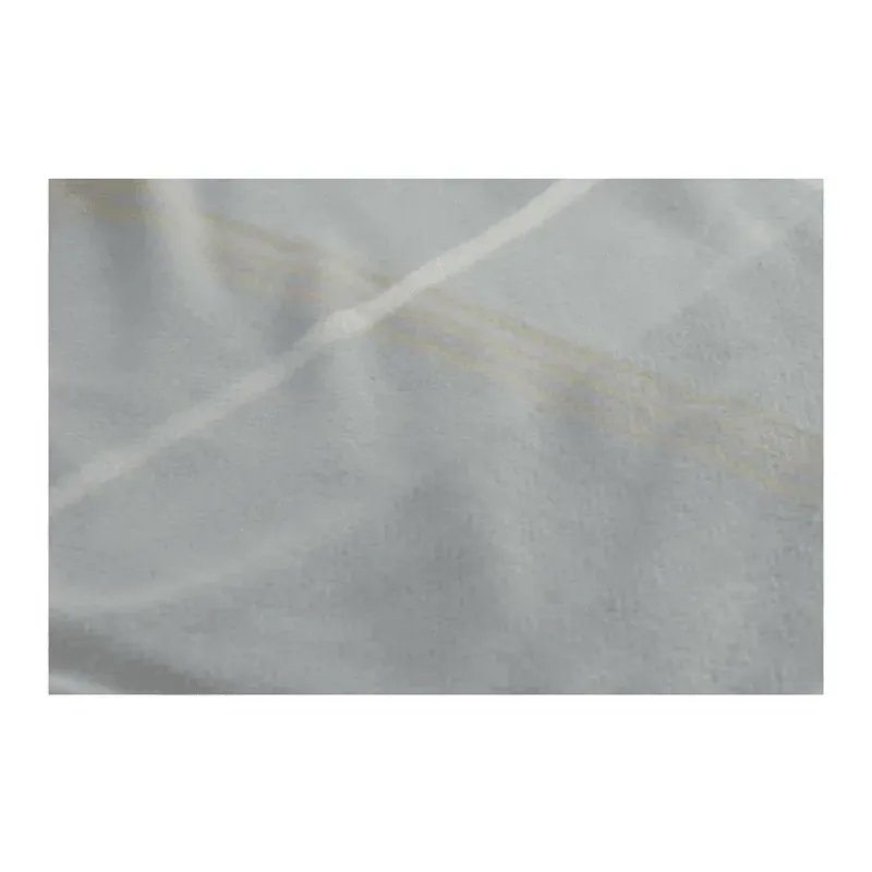 Custom Embroidered Plaid Fleece Sherpa Blanket - 50" x 60" — view 11