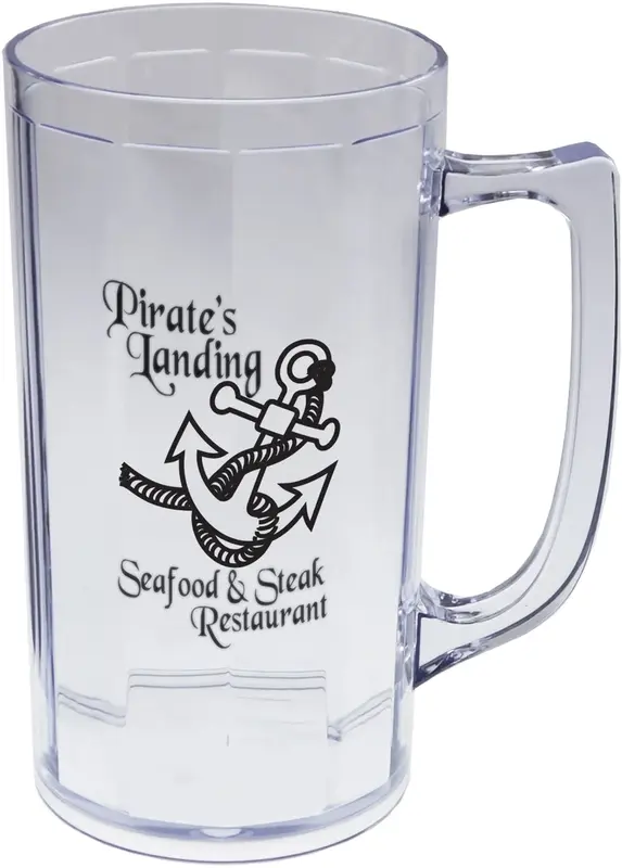 Plastic Beer Mug with Handle