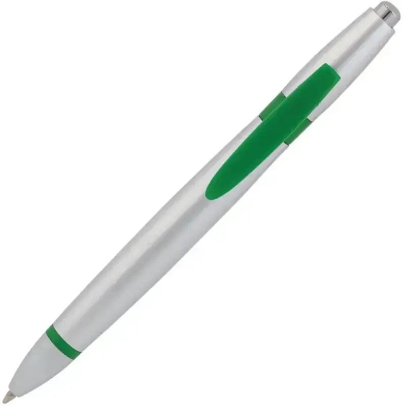 Custom Playa Click Pen with Rubber Grip and Chrome Trim