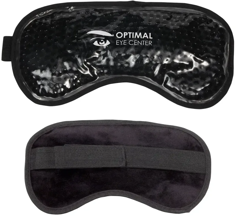 Custom Plush Eye Mask - Aqua Pearls[TM] Hot/Cold Pack — view 3