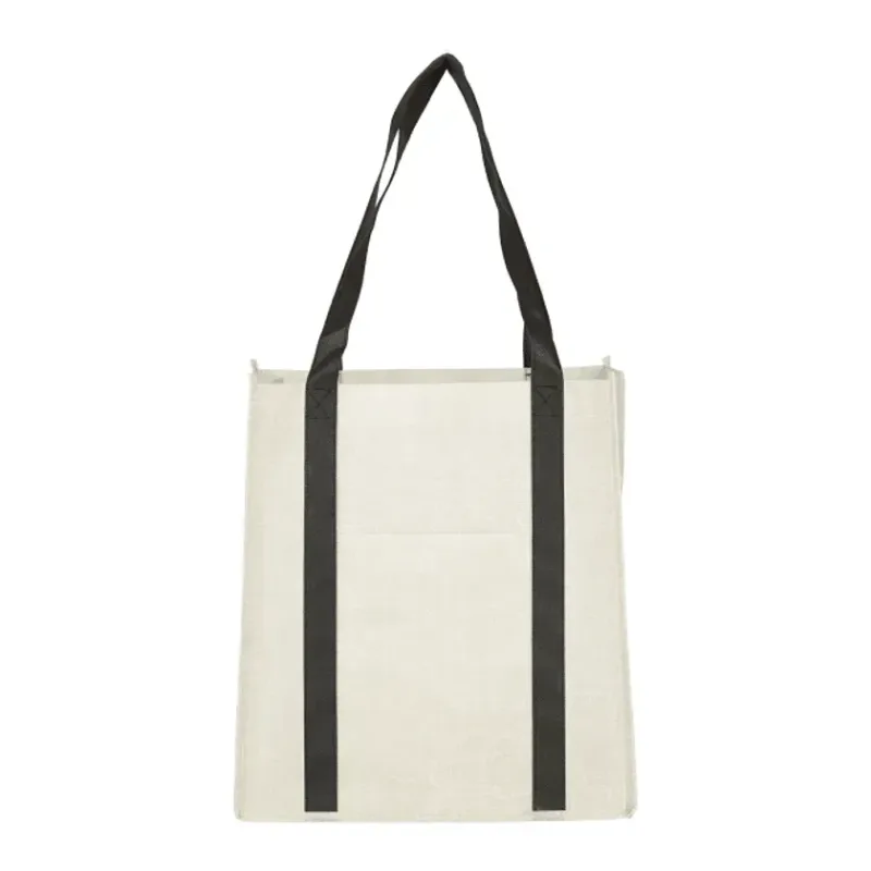 Pluto Recycled Non-Woven Small Grocery Tote — view 4