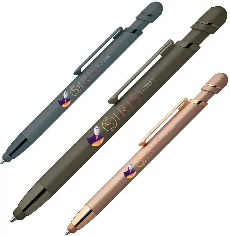 Custom Pluto Metallic Stylus Pen - ColorJet