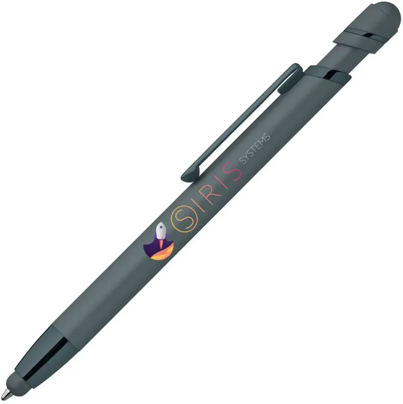 Custom Pluto Metallic Stylus Pen - ColorJet — view 2