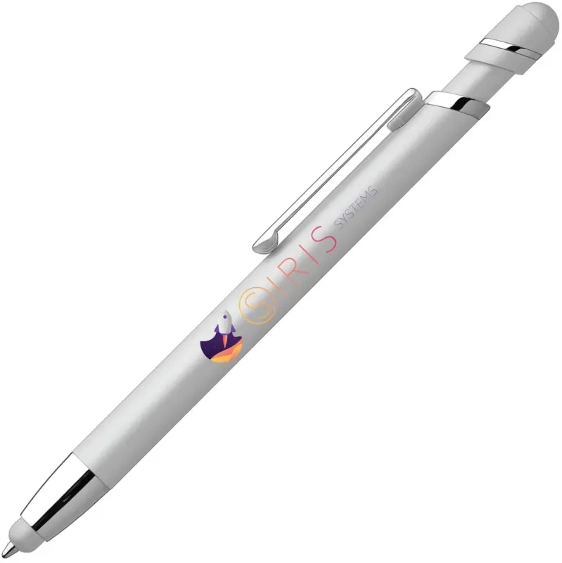 Custom Pluto Metallic Stylus Pen - ColorJet — view 4