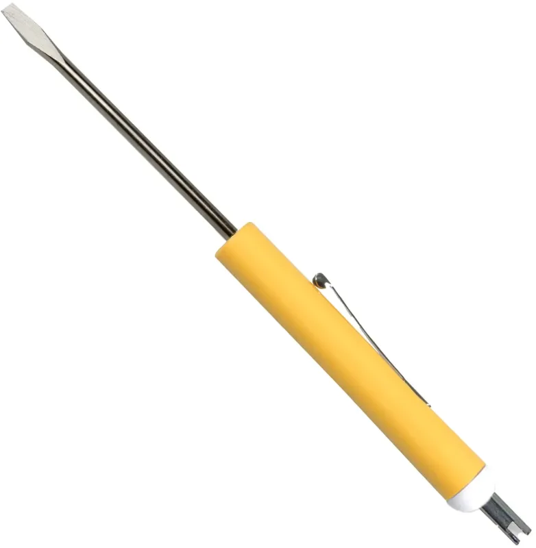 CustomPocket Screwdriver - 1/8" Flat Tip Blade w/Valve Stem Top — view 16