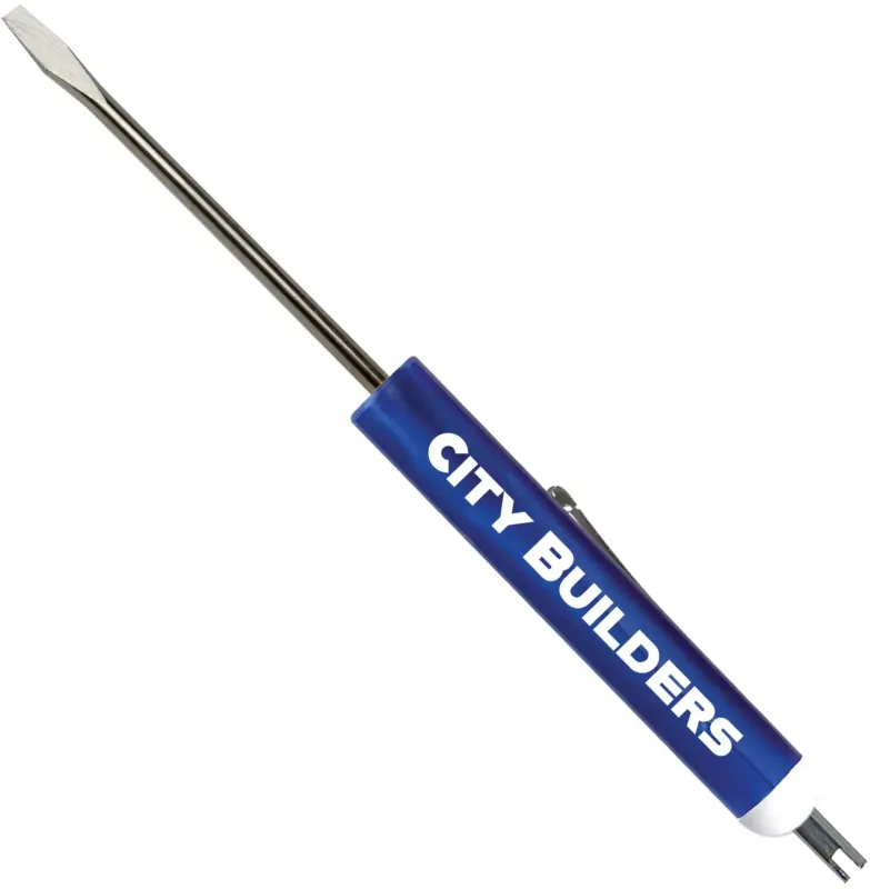 CustomPocket Screwdriver - 1/8" Flat Tip Blade w/Valve Stem Top — view 19