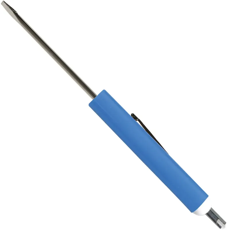 CustomPocket Screwdriver - 1/8" Flat Tip Blade w/Valve Stem Top — view 8