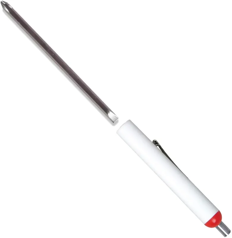 Custom Pocket Screwdriver Set with Reversible 1/8" Flat Tip #0 Phillips Blade and Magnet Top — view 14