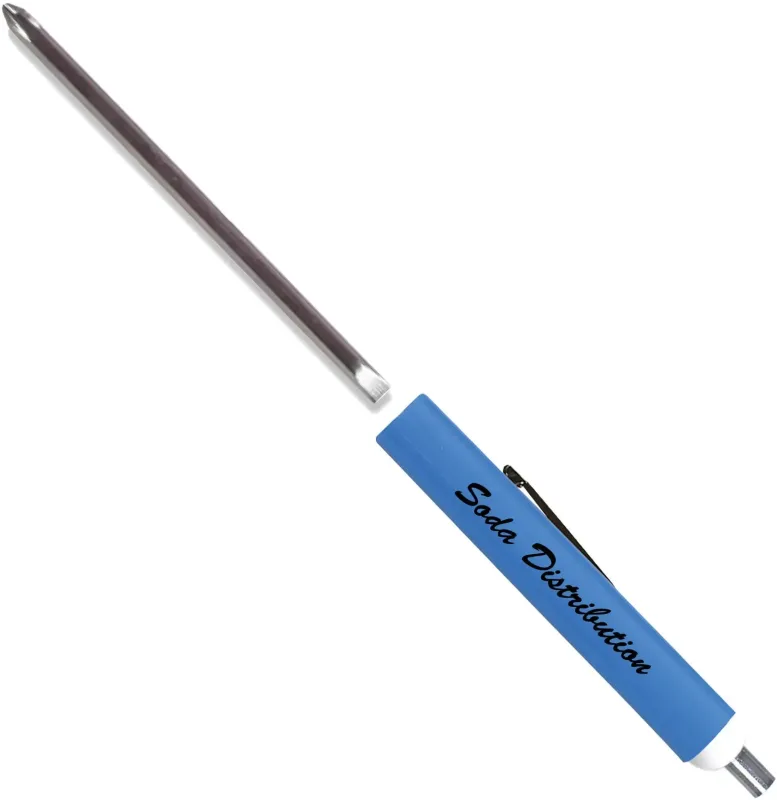 Custom Pocket Screwdriver Set with Reversible 1/8" Flat Tip #0 Phillips Blade and Magnet Top — view 18