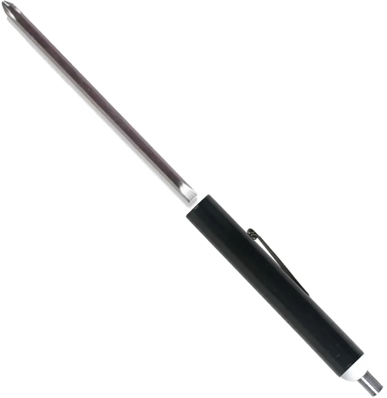 Custom Pocket Screwdriver Set with Reversible 1/8" Flat Tip #0 Phillips Blade and Magnet Top — view 3