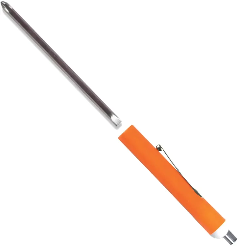Custom Pocket Screwdriver Set with Reversible 1/8" Flat Tip #0 Phillips Blade and Magnet Top — view 9